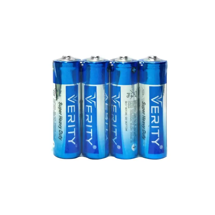 باتری قلمی VERITY مدل Super Heavy Duty شرینک 4 عددی